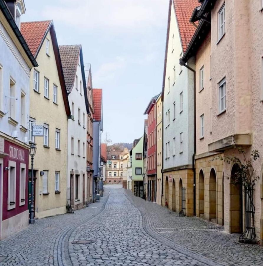 Alte Faerberei - Wohnen In Der Altstadt Kulmbach Exterior foto